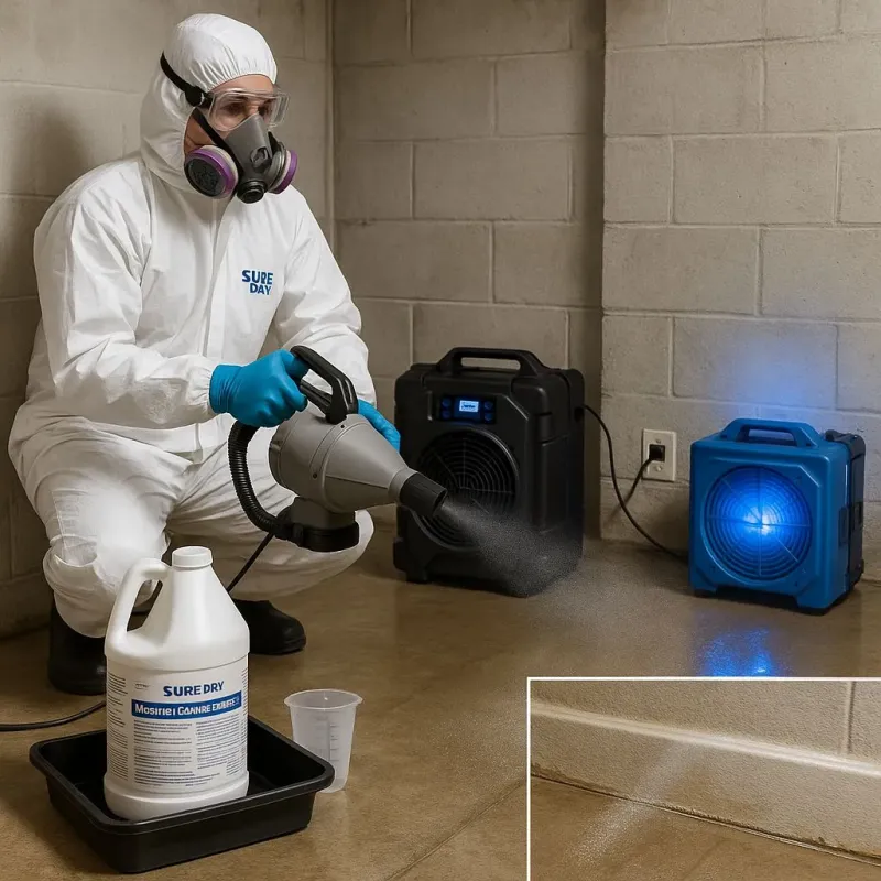 Sanitization and Odor Removal process in Sandersville, GA