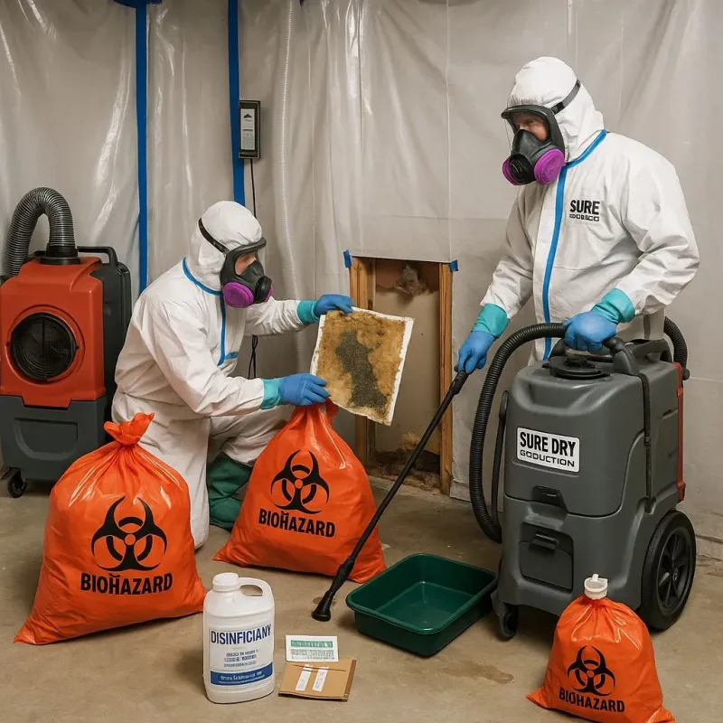 Contaminated Water Handling Protocols process in Sandersville, GA