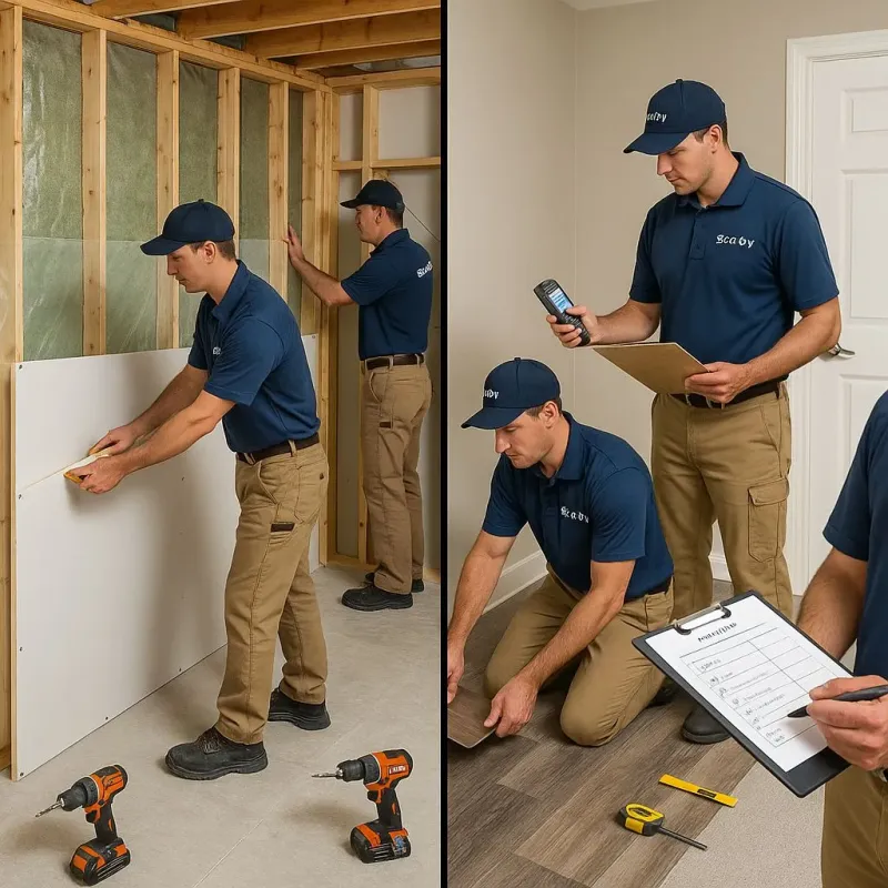 Repairs and Reconstruction process in Sandersville, GA